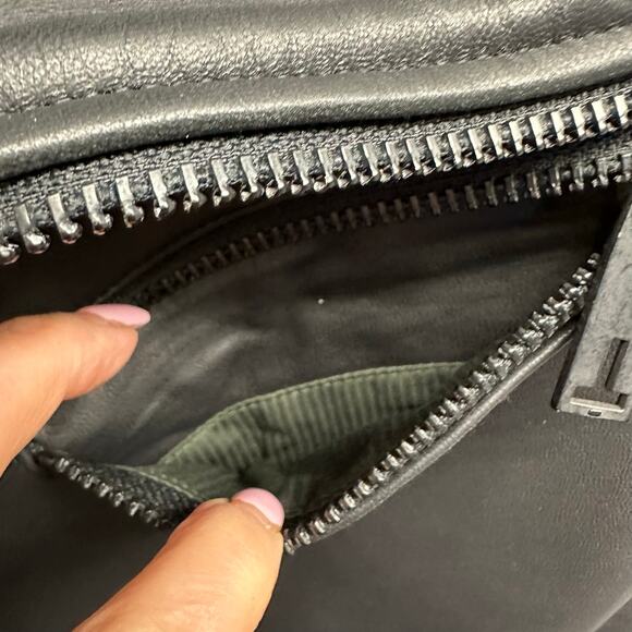 NWT Ted Baker London Men’s Ovine Leather CARVE Biker Jacket Blk Sz XL MSRP $1095 - Picture 7 of 17